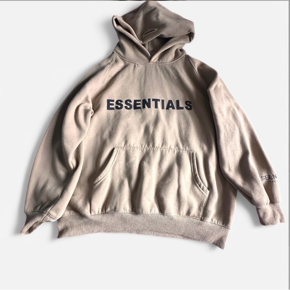 Essentials Tan/Khaki Hoodie